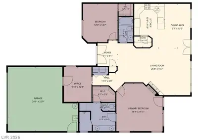 539 Via Ventana Drive, Mesquite, NV 89027 Floor Plan