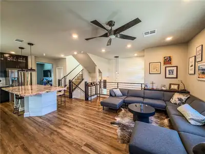 8160 Eaton Hill Street Living Room