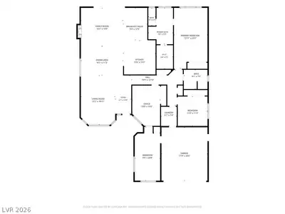 1612 Hidden Spring Drive Floor Plan