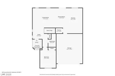 528 Sunny Pointe Street Floor Plan