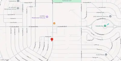 2090 South Pahrump Valley Boulevard Map