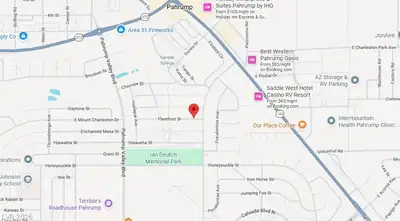 1750 Fleetfoot Street Map