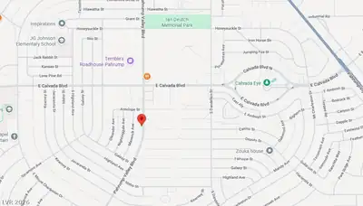 2120 South Pahrump Valley Boulevard Map