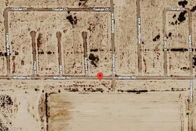 3461 East Whistler Road Map
