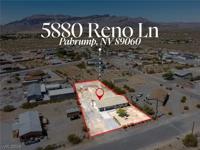 5880 Reno Lane Aerial View