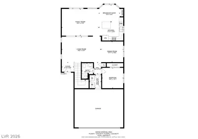 4655 Gracemont Avenue, Las Vegas, NV 89139 Floor Plan