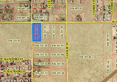 2161 West Charleston Park Avenue Plat Map