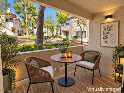 5229 Caspian Springs Drive 102 Balcony