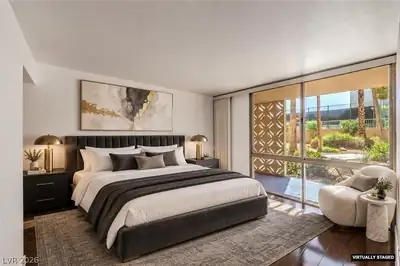 205 East Harmon Avenue 107 Bedroom