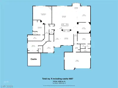 1517 Marbella Ridge Court Floor Plan
