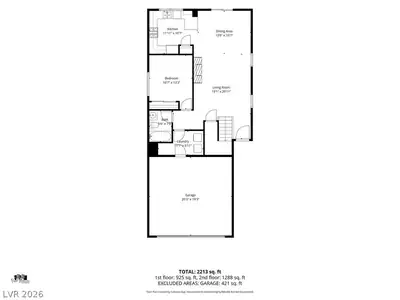 6269 Chuparosa Court, Las Vegas, NV 89141 Floor Plan