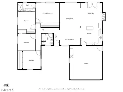 4092 East Harmon Avenue Floor Plan