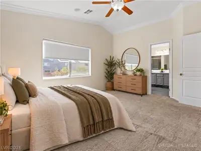 6521 Alfalfa Ridge Avenue, Las Vegas, NV 89141 Primary Bedroom