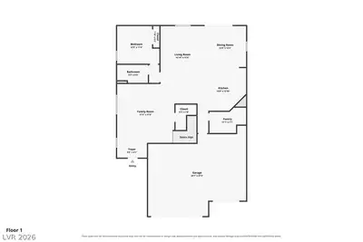 268 Horsetail Falls Street Floor Plan