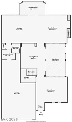 3809 Moonshine Falls Avenue Floor Plan