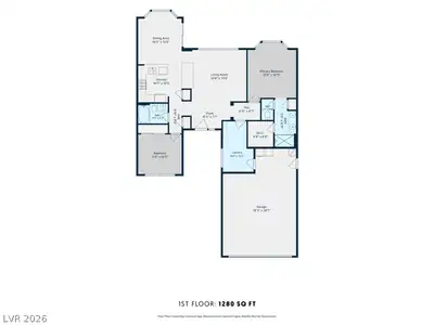 2570 Youngtown Avenue, Henderson, NV 89052 Floor Plan