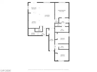 3965 East Marathon Drive, Pahrump, NV 89061 Floor Plan