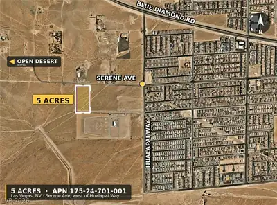 West Serene Av Map