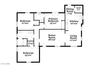 346 Arnold Street Floor Plan