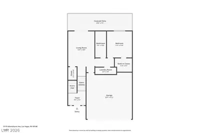 9119 Adamshurst Avenue Floor Plan
