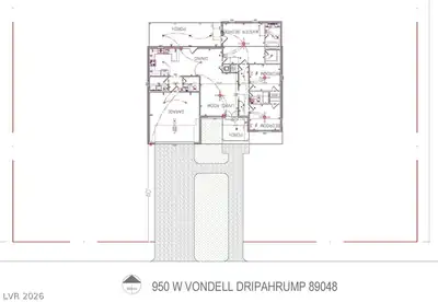 950 Vondell Drive Floor Plan