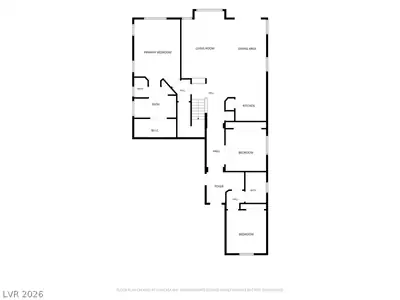 7568 Schuders Avenue, Las Vegas, NV 89178 Floor Plan
