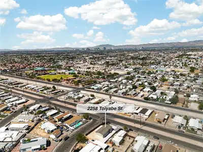 2258 Toiyabe Street Aerial View