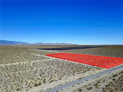 2180 E Simkins Road, Pahrump, NV 89060 Aerial View