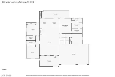 3481 Underbrush Avenue Floor Plan