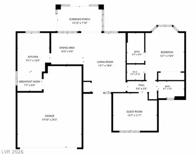 2909 High Range Drive Floor Plan