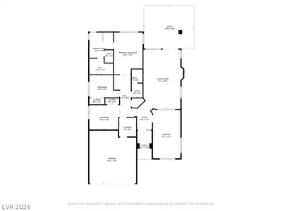 2801 Bahama Point Avenue, North Las Vegas, NV 89031 Floor Plan