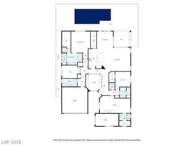 207 Cactus Sunrise Street, Las Vegas, NV 89138 Floor Plan