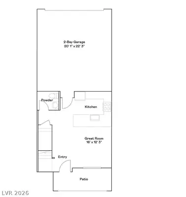 5977 Teeter Street Floor Plan