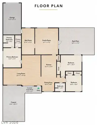 712 Aztec Place Floor Plan
