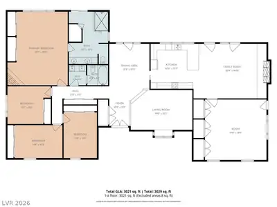 3753 Meadowcrest Drive Floor Plan