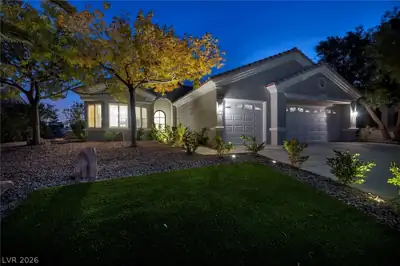 9917 VILLA RIDGE Drive, Las Vegas, NV 89134 Front of Structure