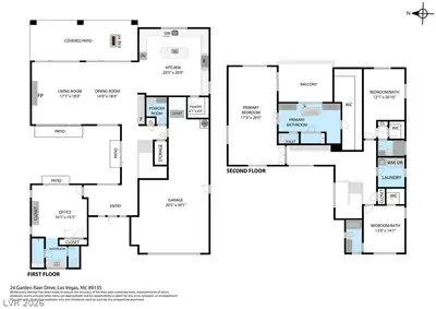24 Garden Rain Drive Floor Plan