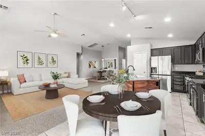5918 Hills Echo Street Living Room