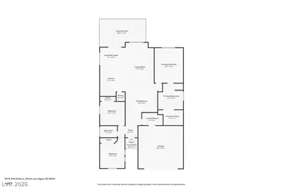 5918 Hills Echo Street Floor Plan