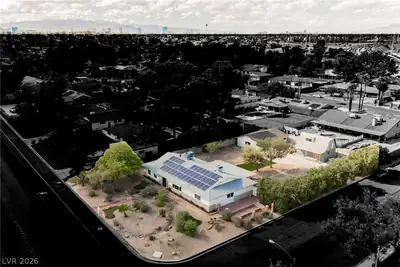 4388 East Hacienda Avenue Aerial View