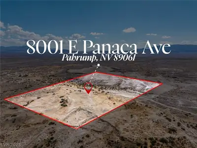8001 East Panaca Avenue Aerial View