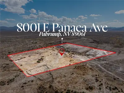 8001 East Panaca Avenue Aerial View