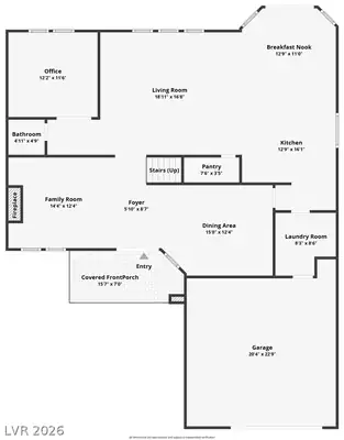 8716 Melissa Meadows Street, Las Vegas, NV 89131 Floor Plan