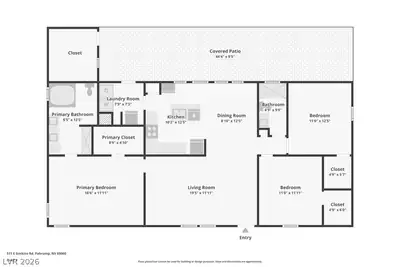 511 East Simkins Road, Pahrump, NV 89060 Floor Plan