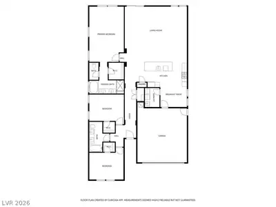 6158 Hays Cove Court, Las Vegas, NV 89148 Floor Plan