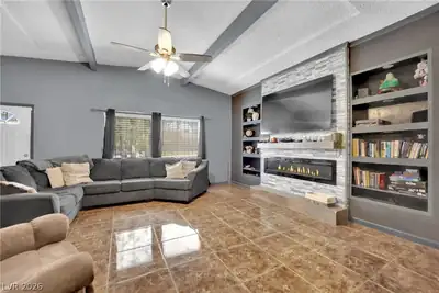 500 Recco Avenue Living Room