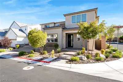 10143 Bismarck Palms Avenue, Las Vegas, NV 89166 Front of Structure