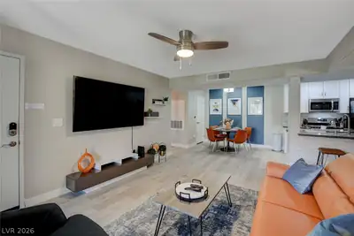7885 West Flamingo Road 1156 Living Room