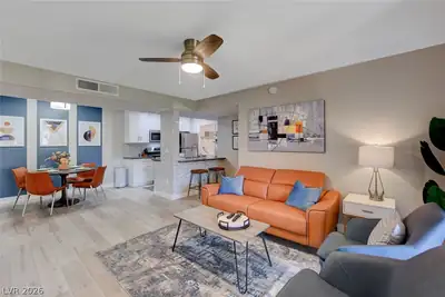 7885 West Flamingo Road 1156 Living Room