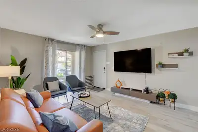 7885 West Flamingo Road 1156 Living Room